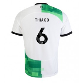 Liverpool Thiago Alcantara #6 Borta Kläder 2023-24 Kortärmad